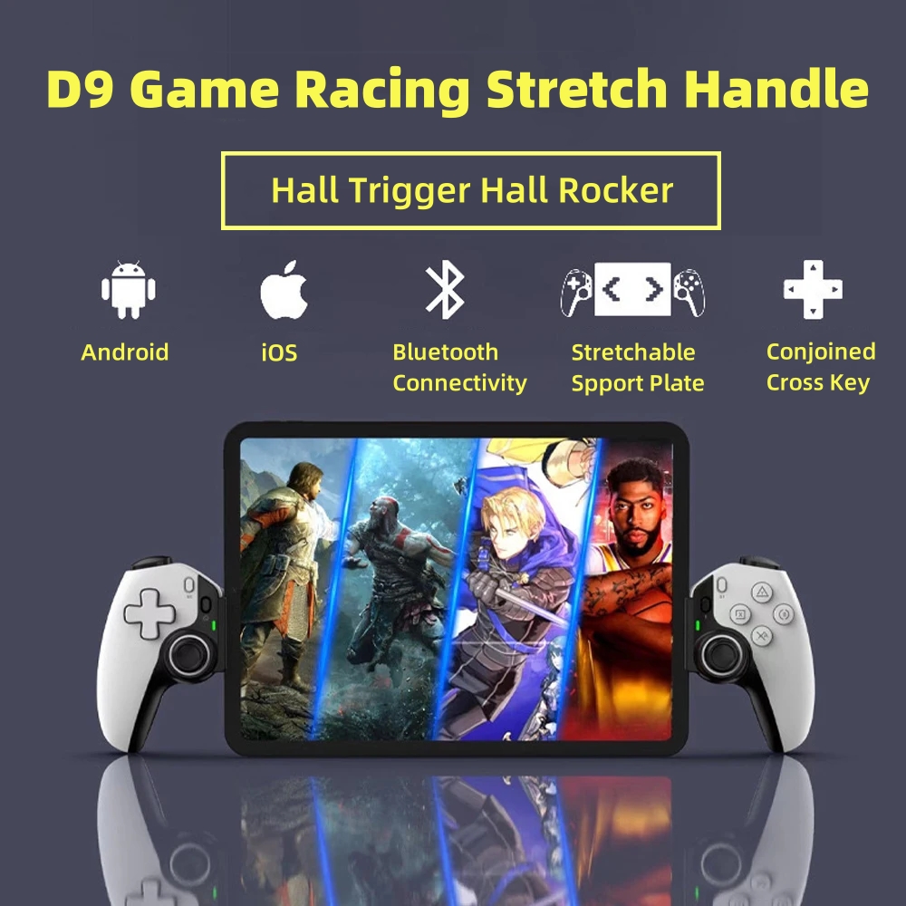 Console Gaming Steam - D9 اللوحي تحكم مقبض لاسلكي للتبديل