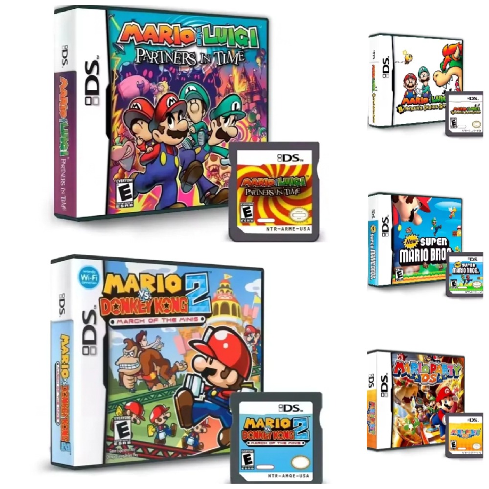 Gaming Console With Games - خرطوشة ألعاب Fun DS الشهيرة -
