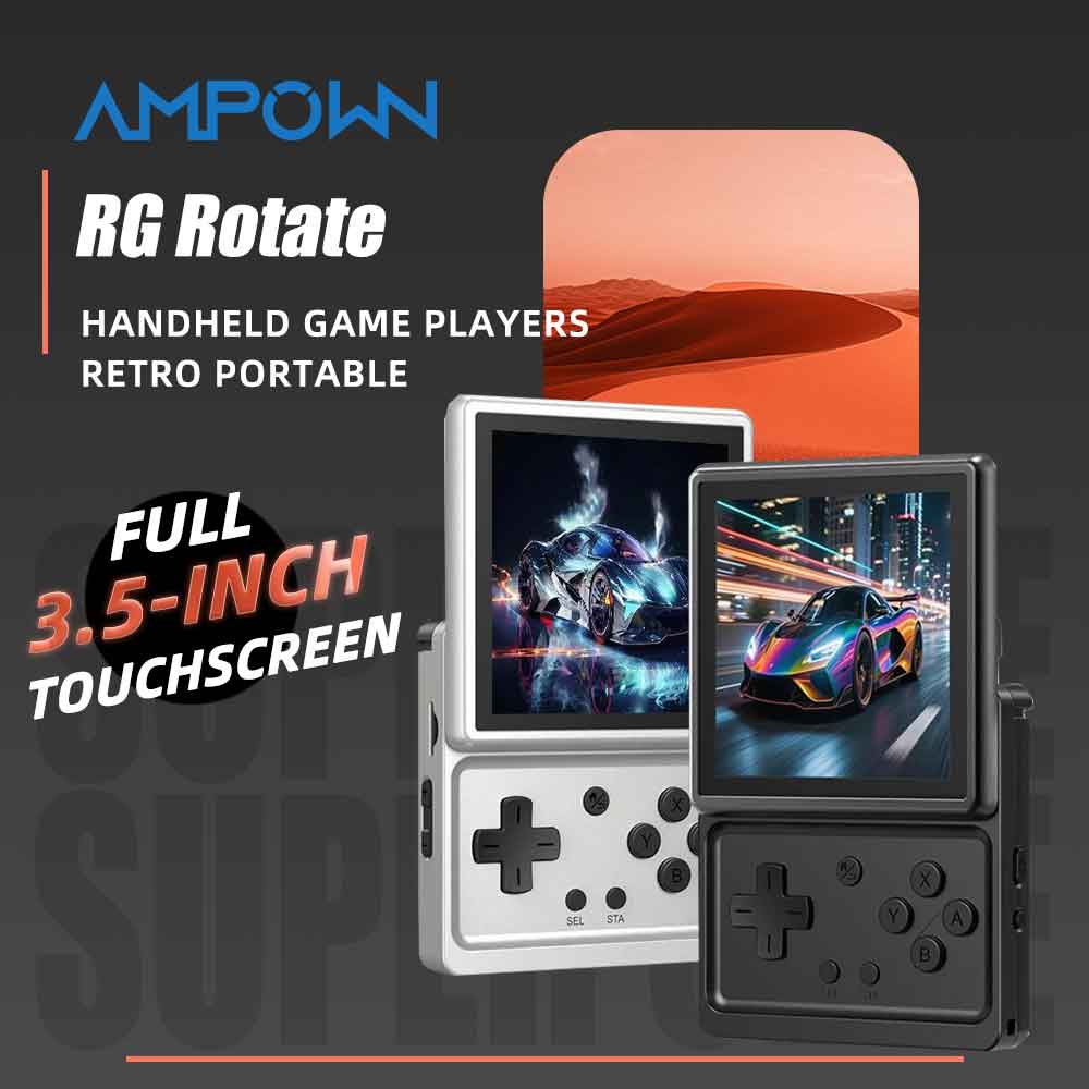 Gaming Console Handheld Android - جهاز ألعاب محمول ANBERNIC RG Rotate