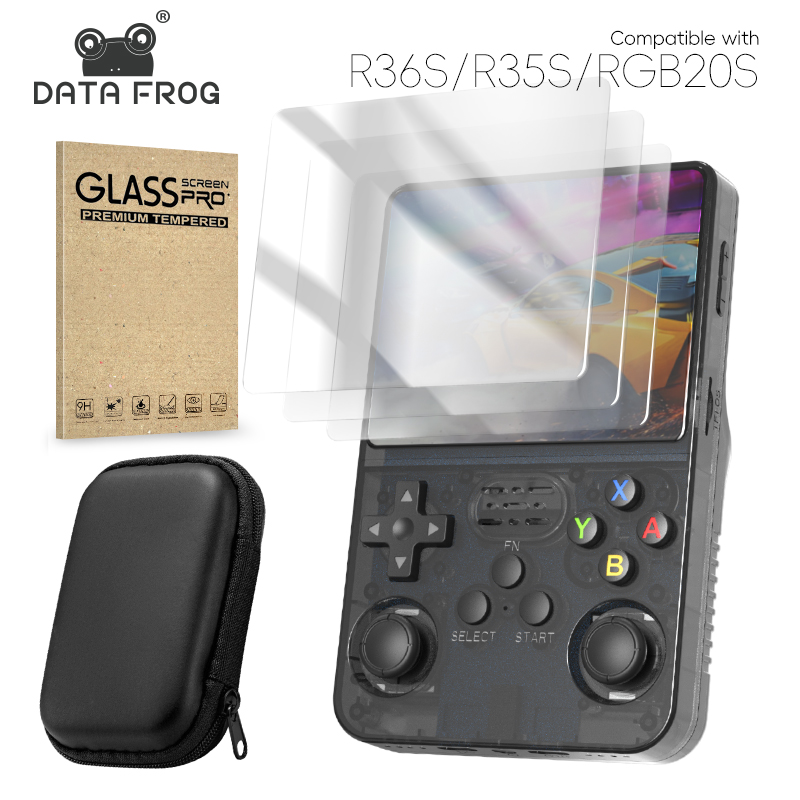 Gaming Console R36S - البيانات الضفدع R36S حامي الشاشة الزجاج