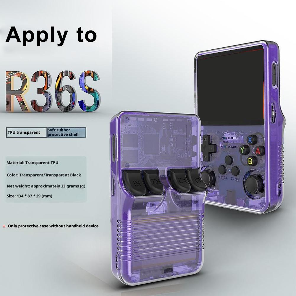 Gaming Console Mobile - غطاء حماية لجهاز ألعاب R36S المحمول،