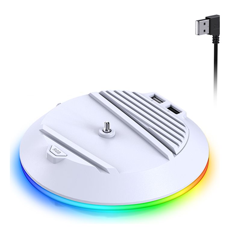 Gaming Console Holder - حامل عمودي AED7 مع إضاءة RGB