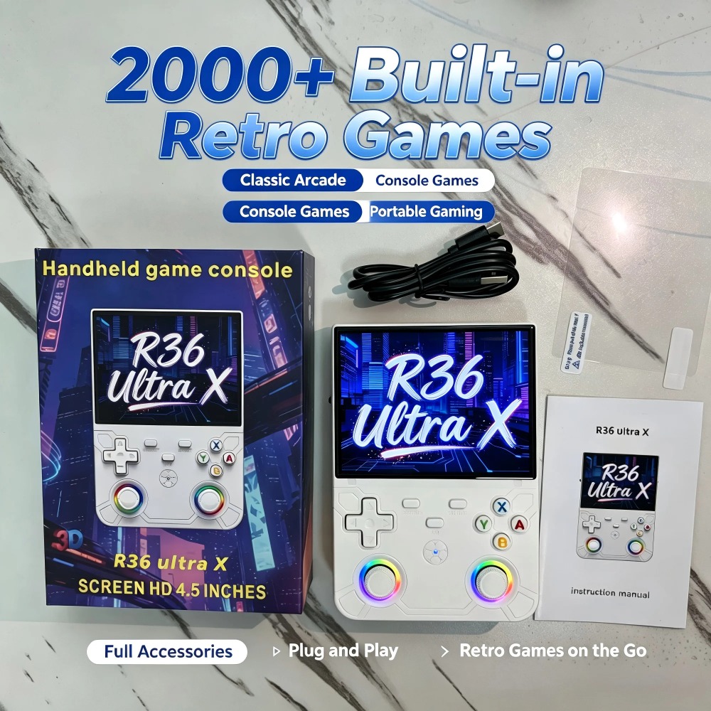 Gaming Console R36 - وحدة تحكم ألعاب محمولة R36 Ultra