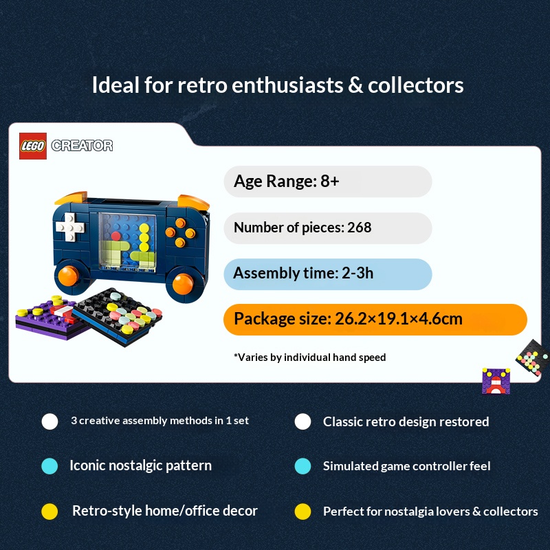 مجموعة مكعبات بناء ليجو كريتور - مراجعة Gaming Console With Games وسعره