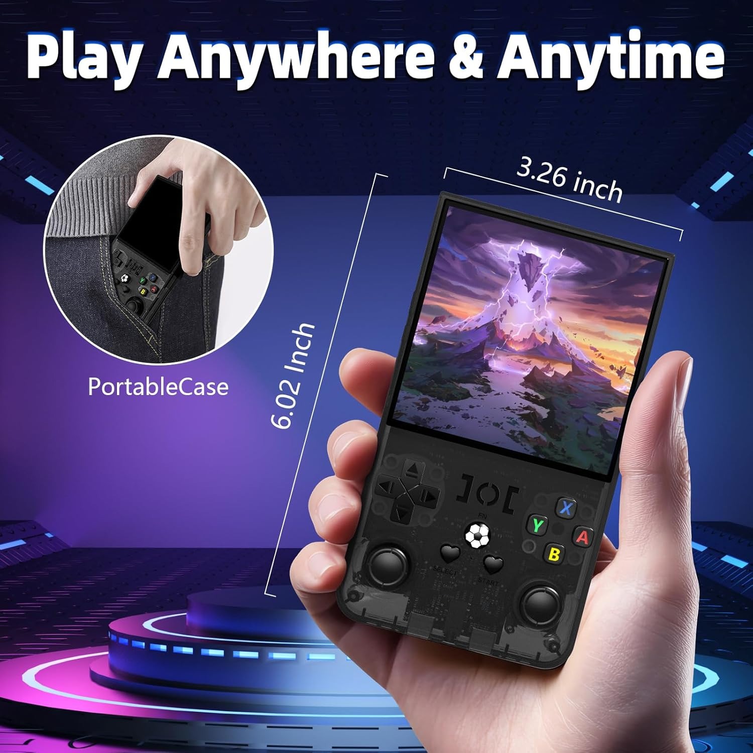 وحدة تحكم ألعاب ريترو FLLBW R3 - مراجعة Gaming Console R36 وسعره