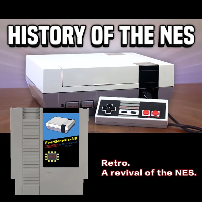 بطاقة ألعاب FC NES جديدة EDN8  - مراجعة Gaming Console Nintendo وسعره