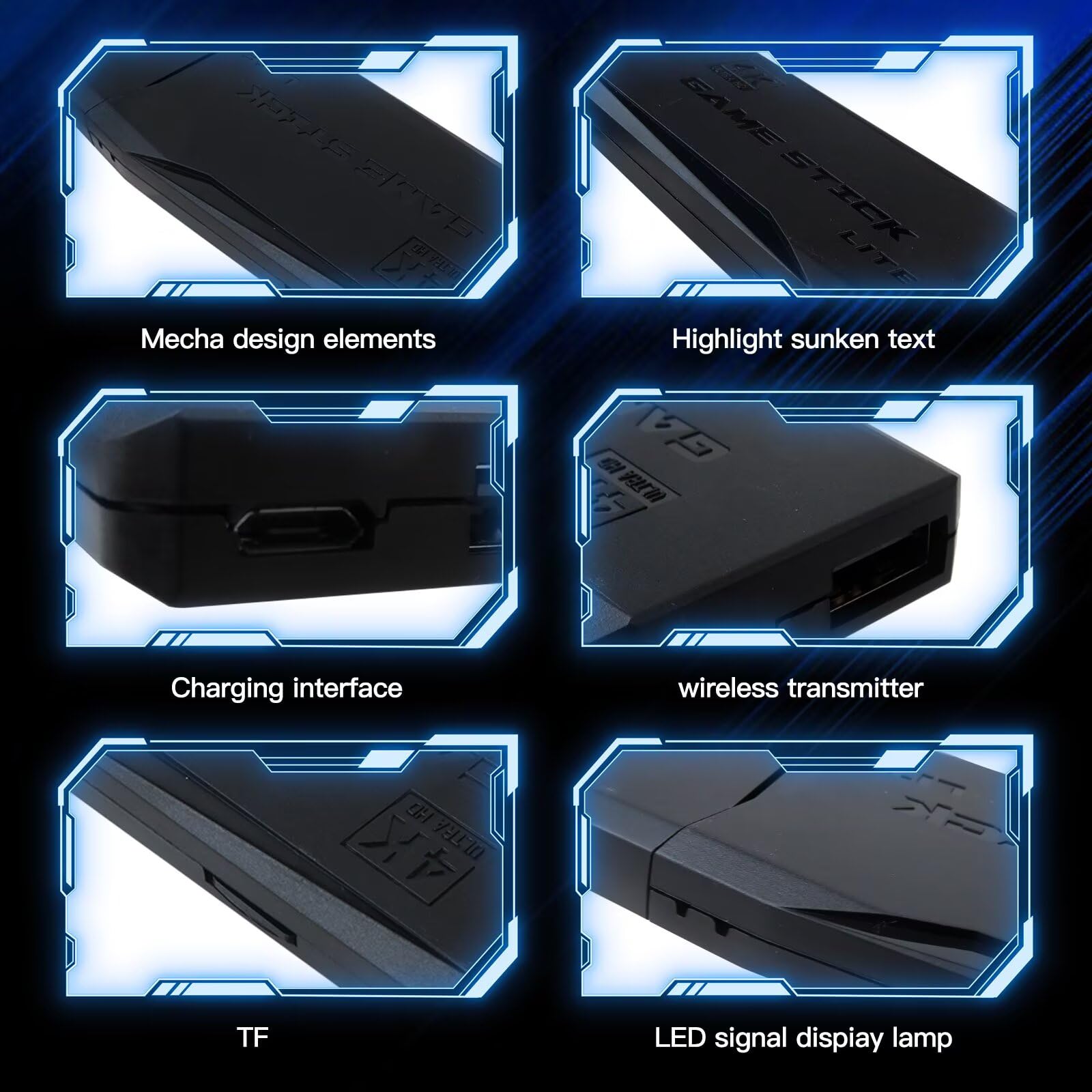جهاز ألعاب فيديو ريترو 4K مع ع - مراجعة Gaming Console Stick وسعره