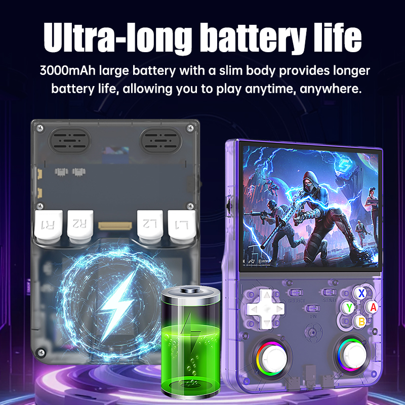 جهاز ألعاب محمول R36 Ultra X ب - مراجعة Gaming Console R36 وسعره