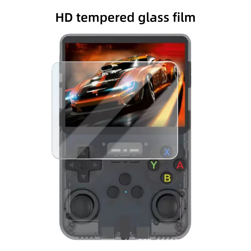 واقي شاشة لجهاز ألعاب R36S، زج - مراجعة Gaming Console R36S وسعره