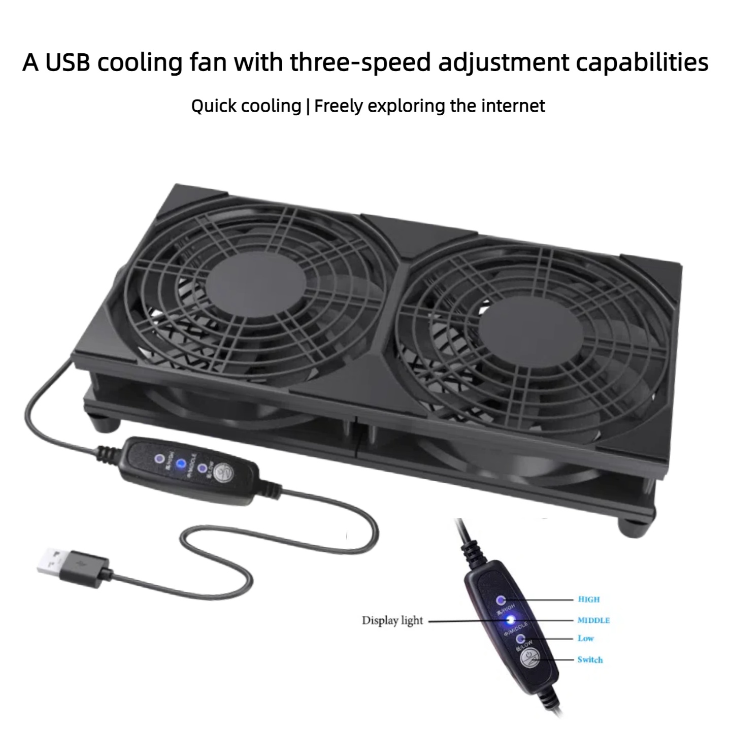 مروحة تبريد مزدوجة بمنفذ USB م - مراجعة Gaming Console Usb وسعره