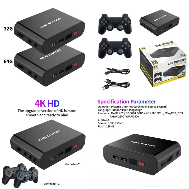 جهاز ألعاب فيديو M8plus عالي ا - مراجعة Gaming Console With Games وسعره