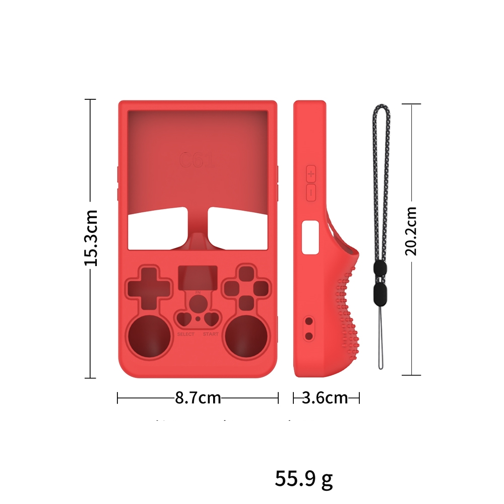 غطاء حماية من السيليكون لجهاز  - مراجعة Gaming Console R36 وسعره