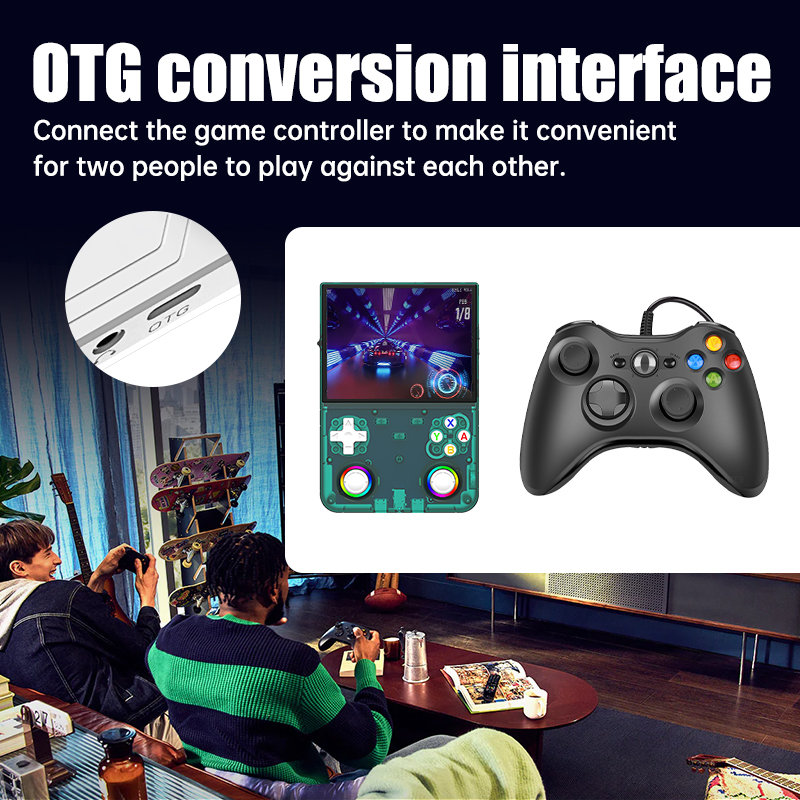 جهاز ألعاب فيديو محمول جديد R3 - مراجعة Gaming Console R36 وسعره