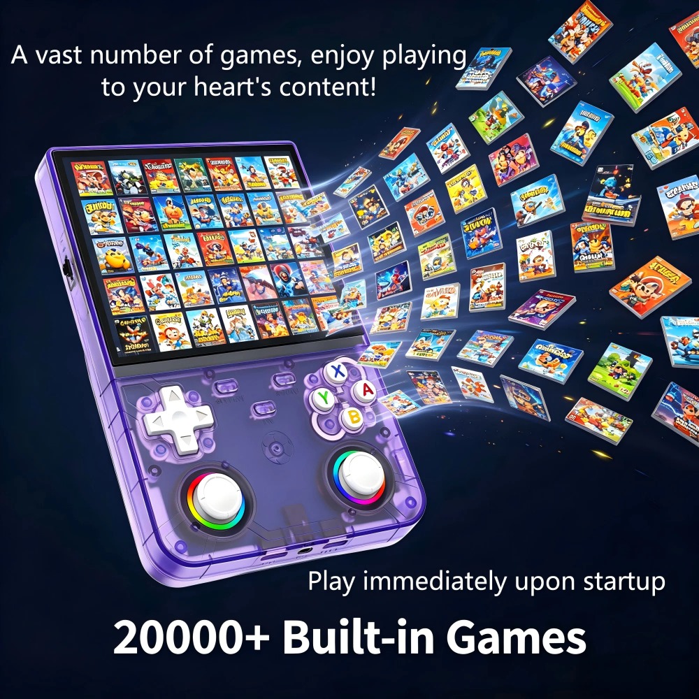 وحدة تحكم ألعاب محمولة R36 Ult - مراجعة Gaming Console R36 وسعره