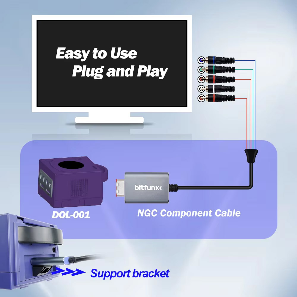 BitFunx 5RCA الصوت والفيديو YP - مراجعة Gaming Console Nintendo وسعره