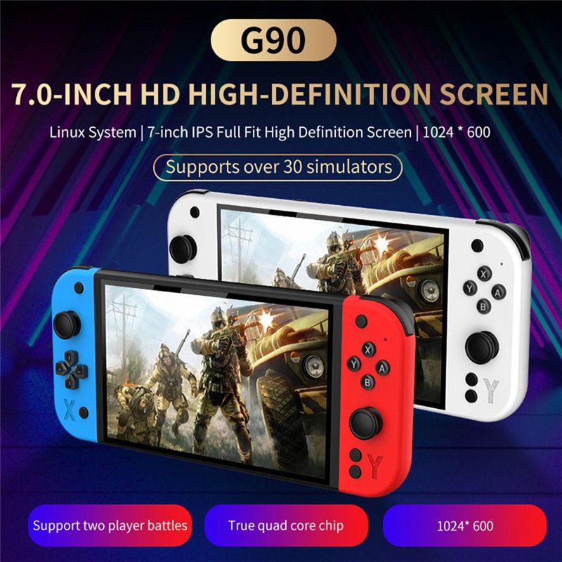 جهاز ألعاب محمول Hot-G90 بشاشة - مراجعة Gaming Console G90 وسعره