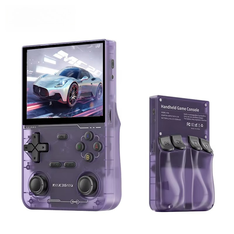 جهاز ألعاب محمول K36 بنظام لين - مراجعة Gaming Console K36 وسعره