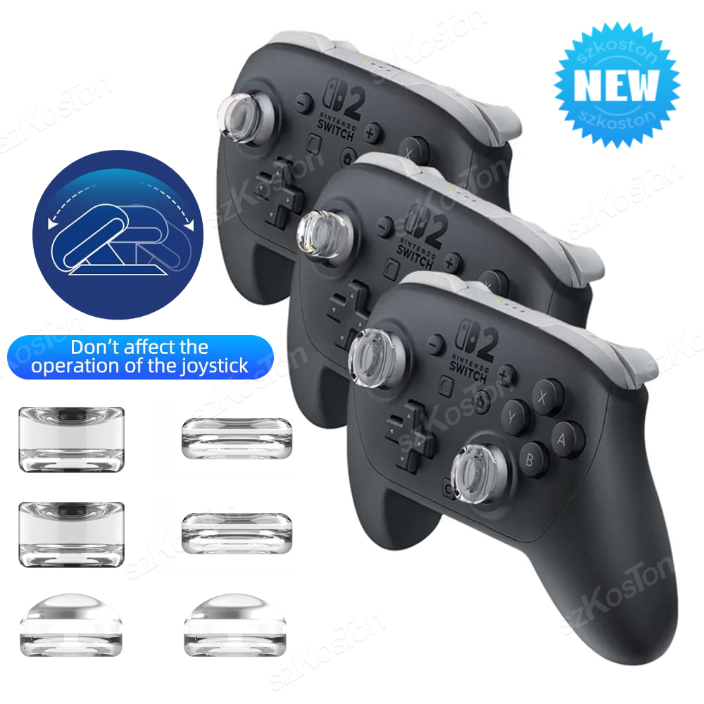 واضح الإبهام قبضة قبعات ل Swit - مراجعة Nintendo Console Switch 2 وسعره