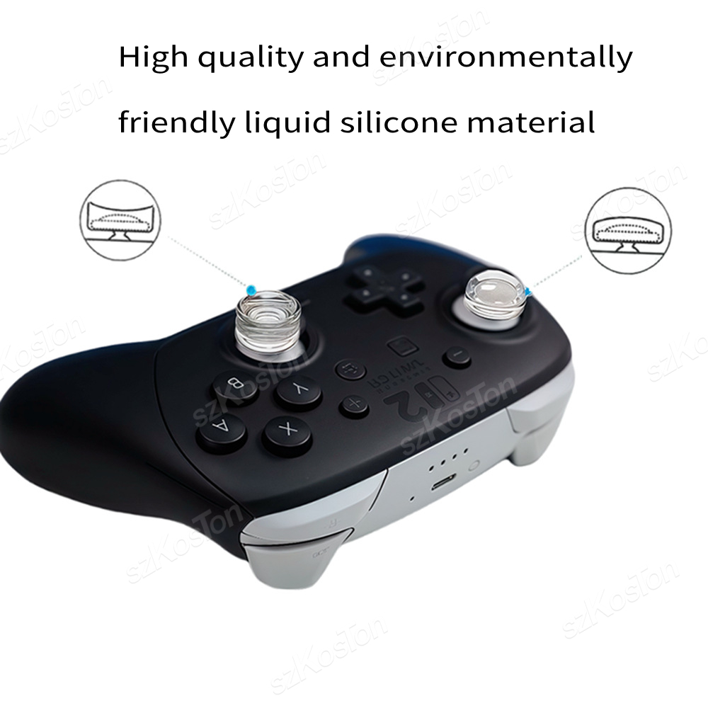 واضح الإبهام قبضة قبعات ل Swit - مراجعة Nintendo Console Switch 2 وسعره