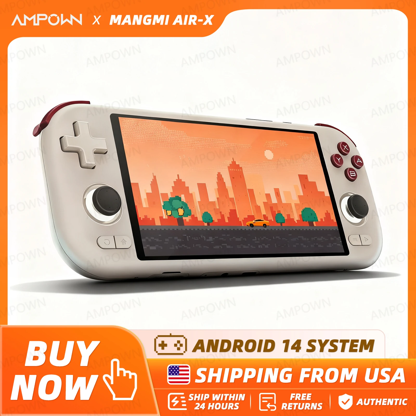 وحدة تحكم ألعاب محمولة من MANG - مراجعة Gaming Console Handheld Android وسعره