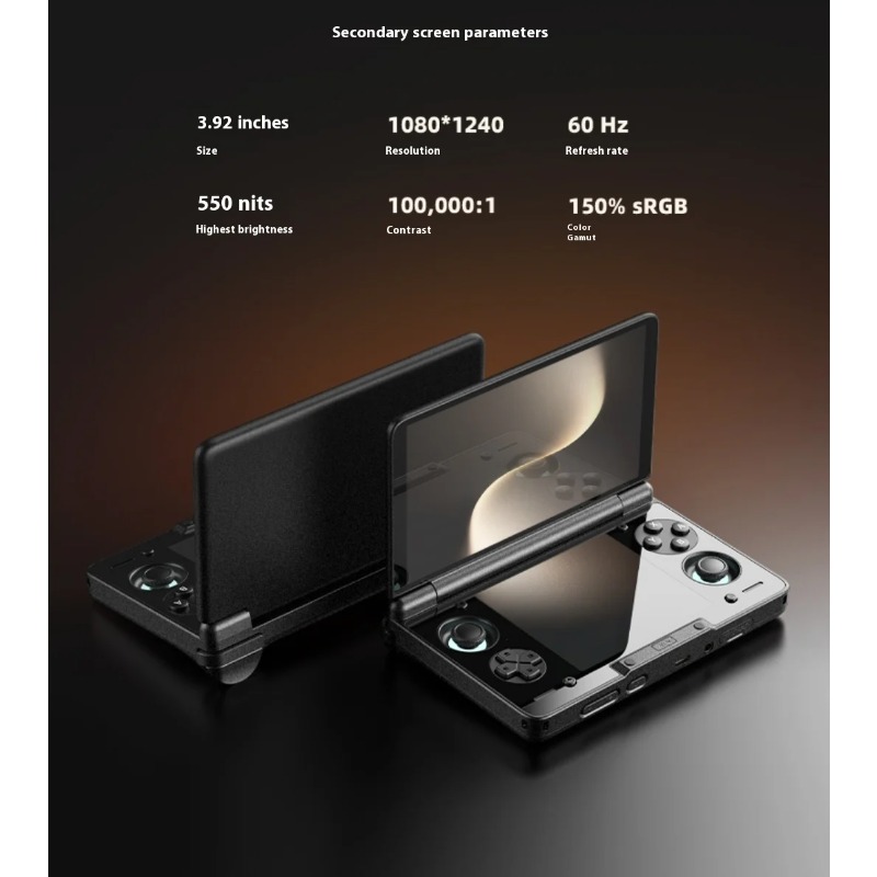 جهاز ألعاب محمول بشاشة مزدوجة  - مراجعة Gaming Console Handheld Android وسعره