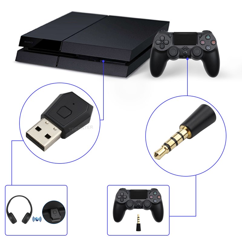 محول USB لاسلكي لوحدة تحكم PS4 - مراجعة Gaming Console Usb وسعره