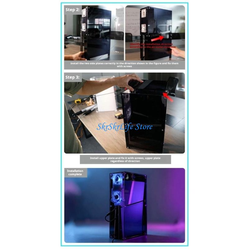 E65E غطاء حماية شفاف لوحدة تحك - مراجعة Gaming Console Display Case وسعره