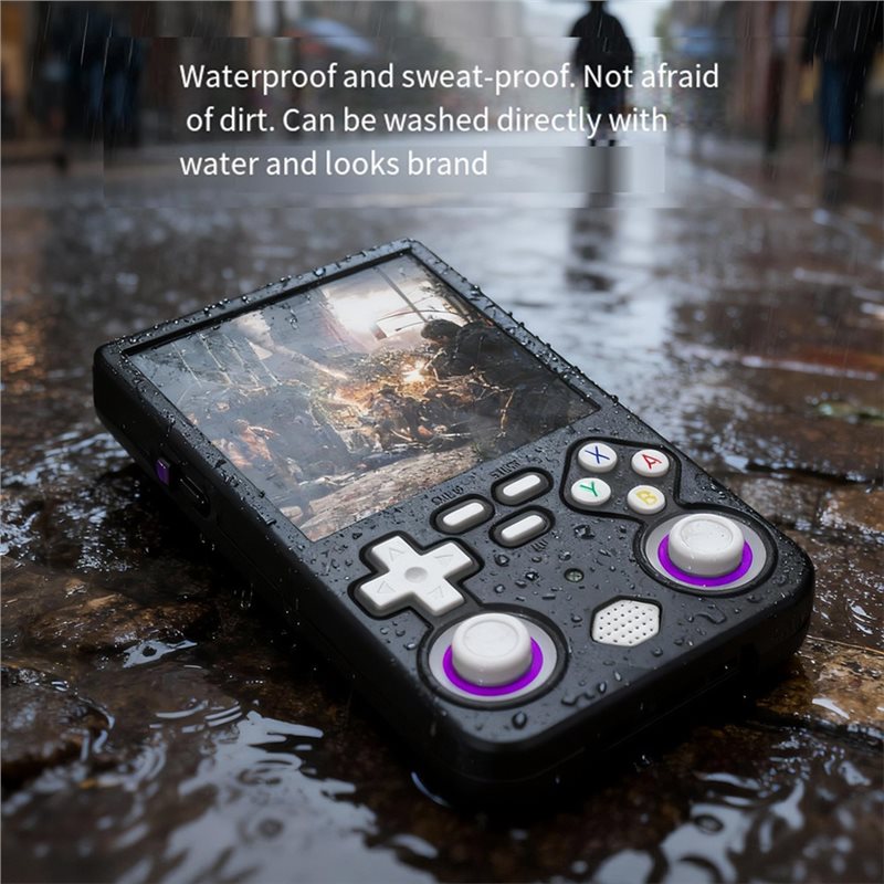 غطاء حماية من السيليكون A23F-S - مراجعة Gaming Console R36 وسعره