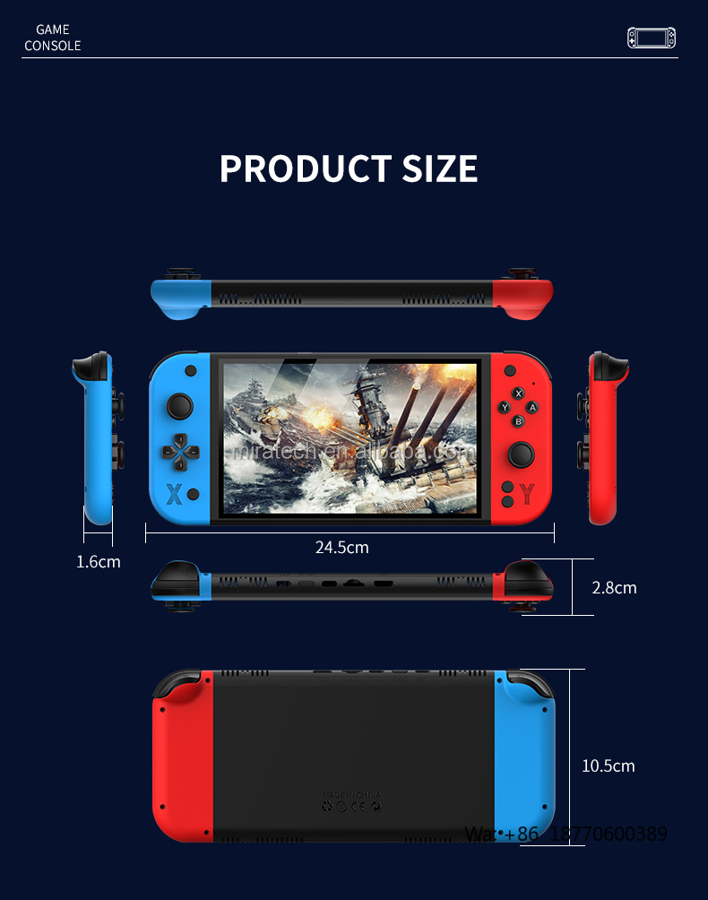 جهاز ألعاب محمول G90 بشاشة 7 ب - مراجعة Gaming Console G90 وسعره
