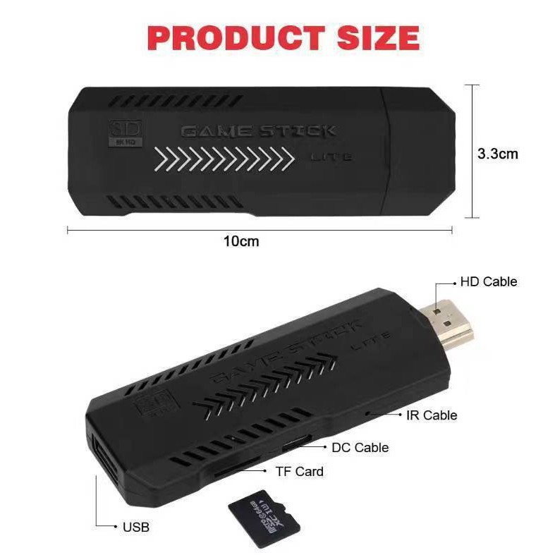 وحدة تحكم ألعاب فيديو ريترو X2 - مراجعة Gaming Console Stick وسعره