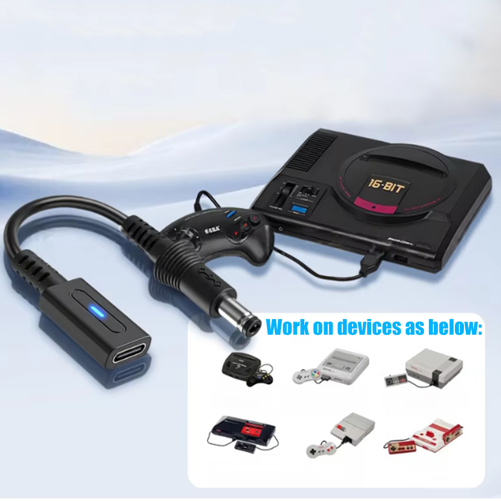 كابل طاقة جديد من نوع PD Type  - مراجعة Gaming Console Generations وسعره