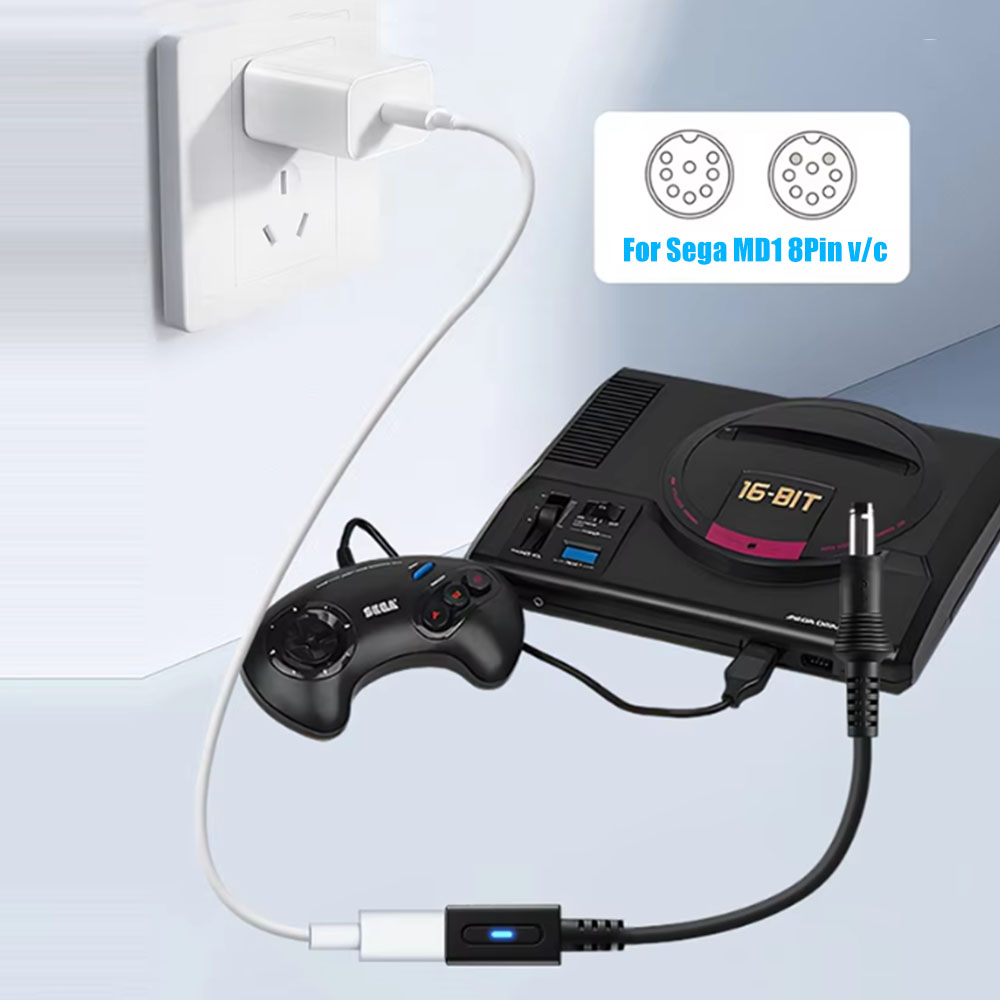 كابل طاقة جديد من نوع PD Type  - مراجعة Gaming Console Generations وسعره